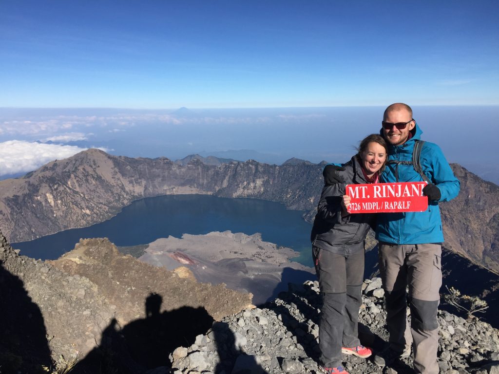 Route Indonesië Top Mount Rinjani