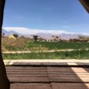 Uitzicht vanuit onze safaritent