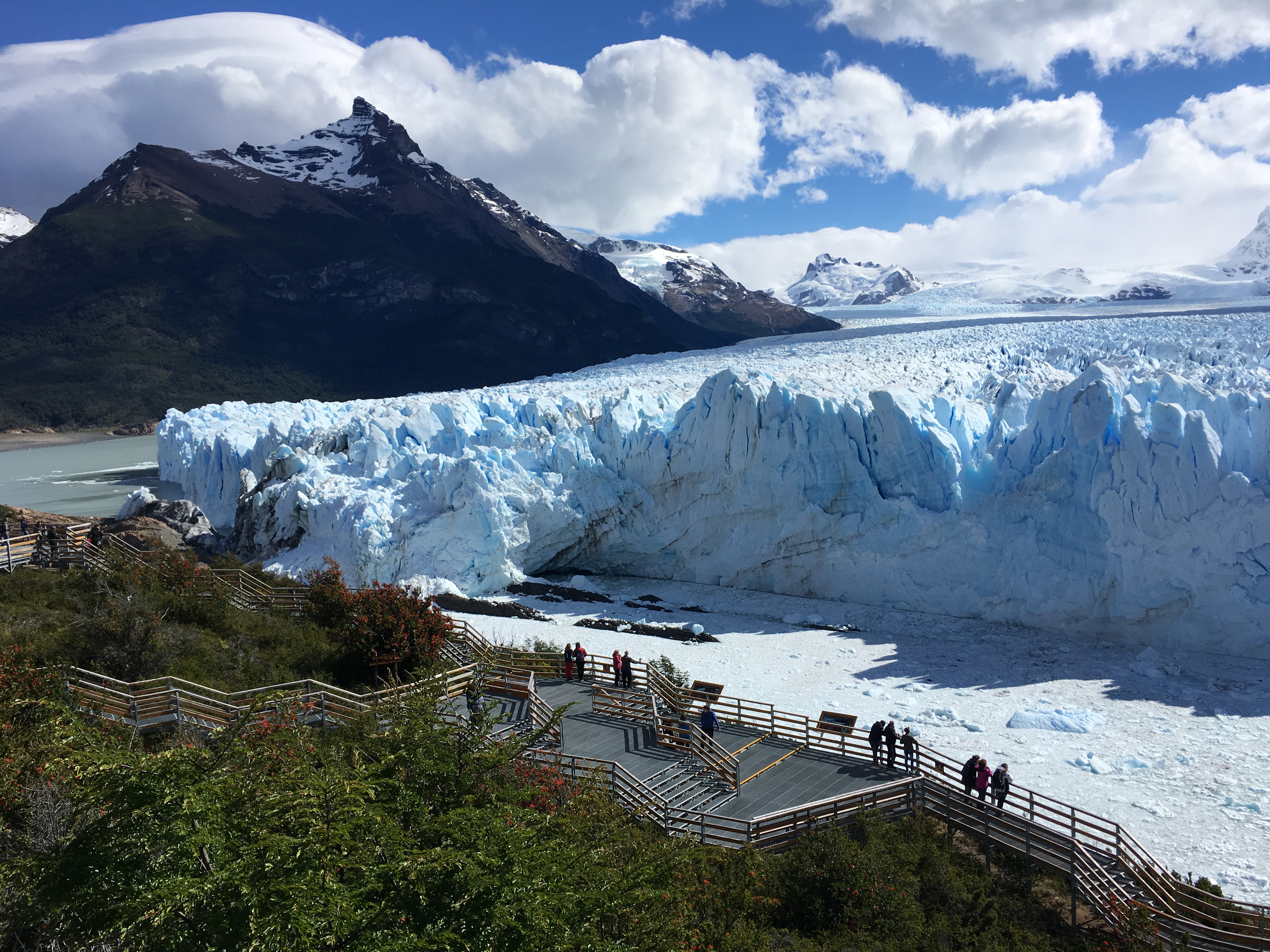 Loopbrug Perito Moreno gletsjer