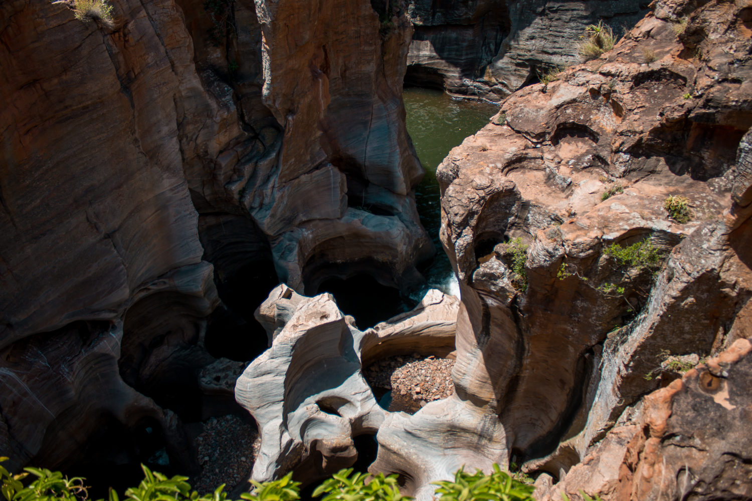 Panorama route in Zuid-Afrika: Bourke's Luck Potholes